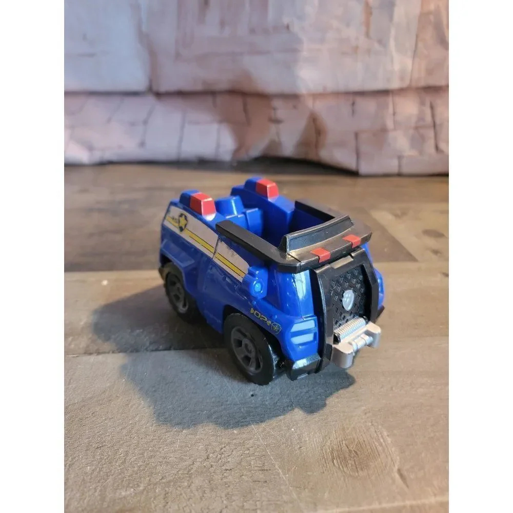 Paw patrol spin master blue car cop Disney toy figure